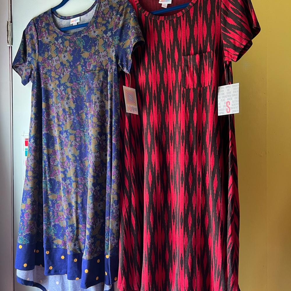 2 CARLY DRESS LOT NWT Small